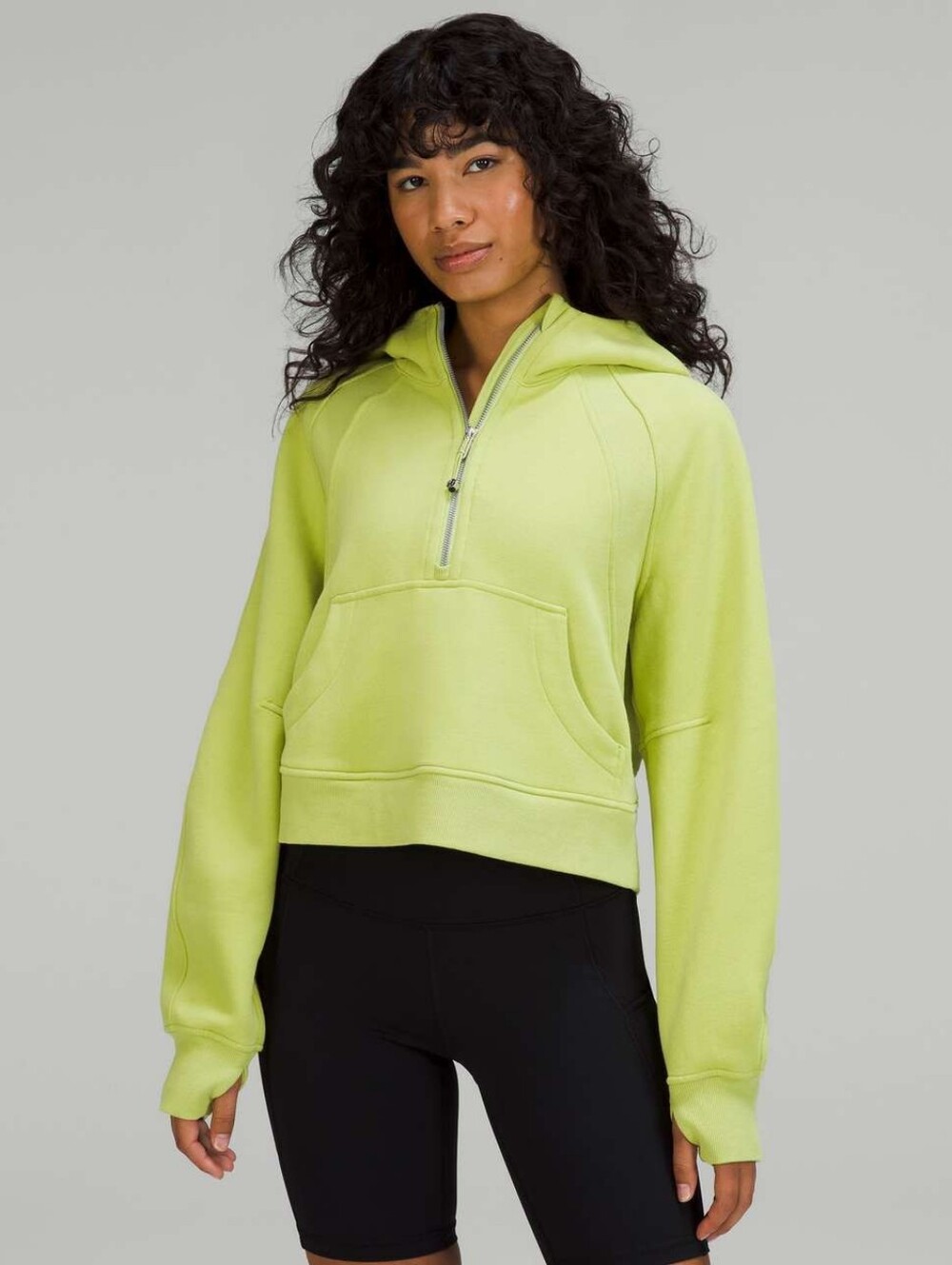 LULULEMON Scuba Oversized Half-Zip Hoodie Wasabi 2022 M/L